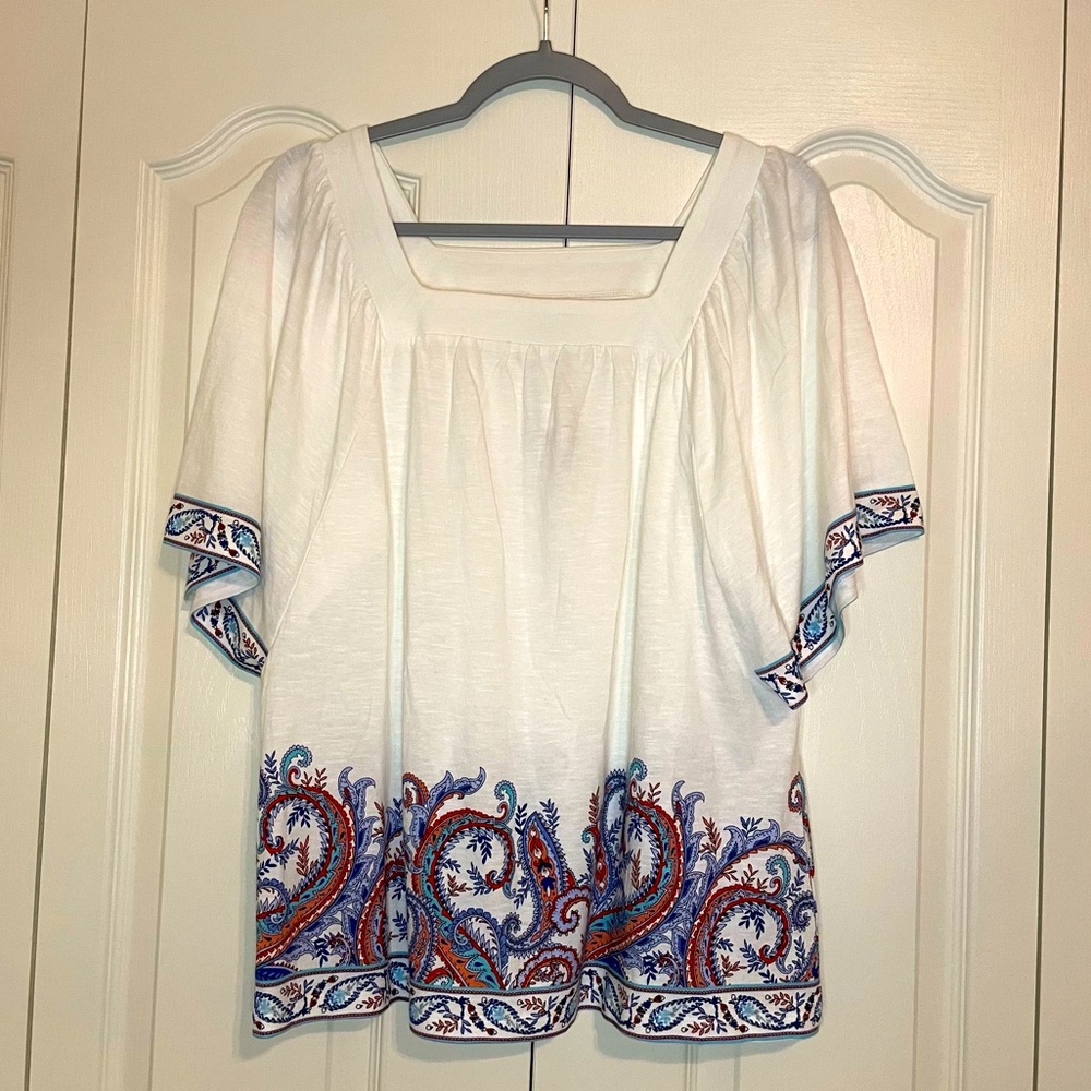 J. Jill boho top